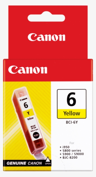 Bci6y Yellow Ink Printer Consumable #6672383