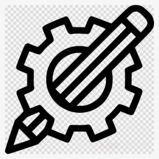 Pencil And Gear Icon Clipart Computer Icons Gear #6672388