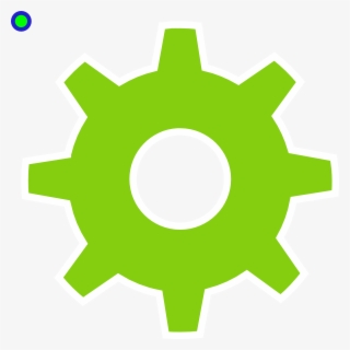 Gears Clipart Green #6672441
