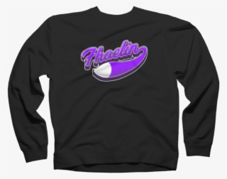 Fox Tail Script Fleece Sweatshirt #6673865