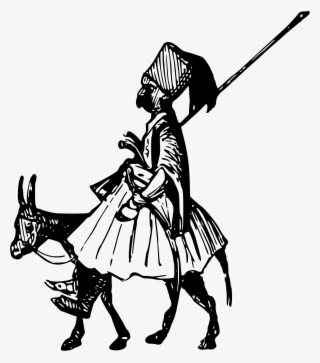 This Free Icons Png Design Of Man On His Charger #6674170