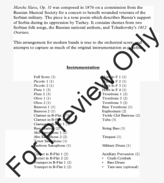 Marche Slave Op #6674663