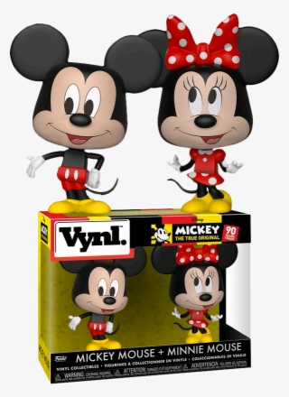 Disney Mickey Mouse & Minnie Mouse Vynl Figure 2-pack #6674713
