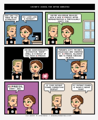 Xavier's School For Gifted Baristas #6677161