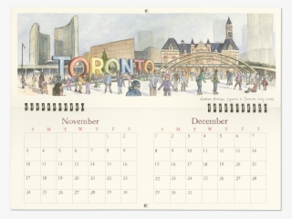 Sale Toronto Sketches 2019 Wall Calendar #6677318