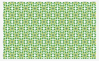 Green Floral Ornament #6678638