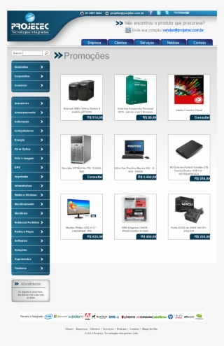 Projetec Tecnologias Integradas Competitors, Revenue #6681761