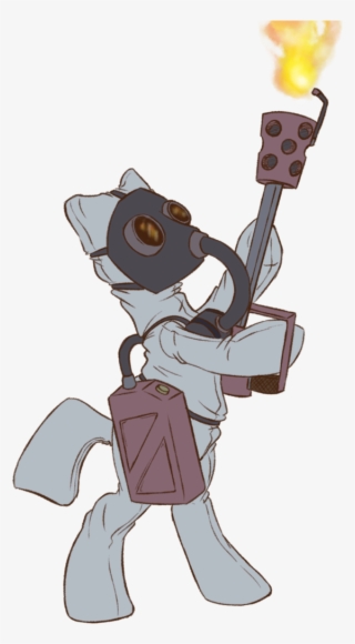 Floots, Earth Pony, Fallout Equestria, Fire, Flamethrower, #6685288