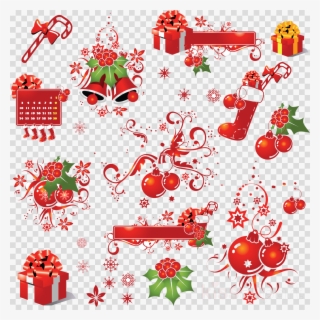 Christmas Elements Png Clipart Christmas Decoration #6687055