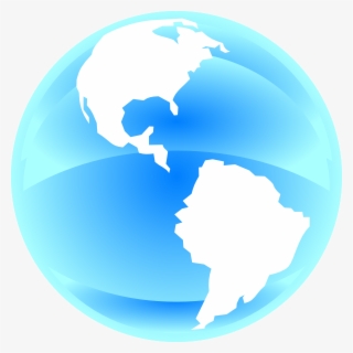 Blue World Svg Clip Arts 600 X 600 Px #6692585