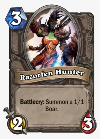 Razorfen Hunter Card #6692588