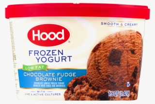 Hood® Low Fat Chocolate Fudge Brownie Frozen Yogurt #6694106 Hood® Low Fat Chocolate Fudge Brownie Frozen Yogurt #6694106