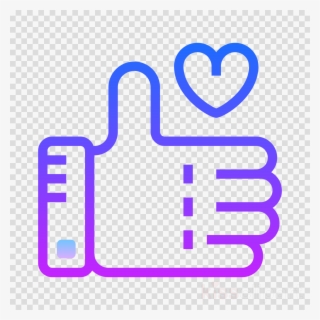 Purple Like Button Png Clipart Social Media Like Button #6694698