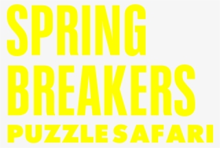 Spring Breakers Puzzle Safari Logo #6695282