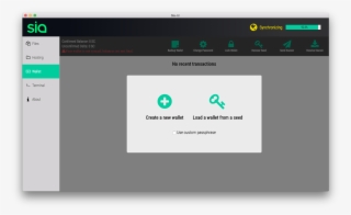 You'll Then Be Asked To Enter Your Sia Seed #6698007
