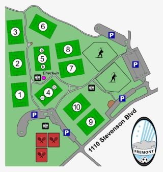 Central Park Field Map #6699559