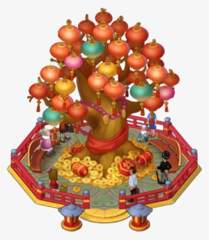 Tree Of Light Stage 5 - Township Events Decoration Game #670266
