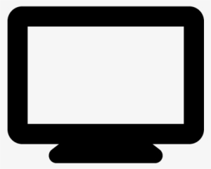 Led Monitor Vector - Airplay Icon #670334