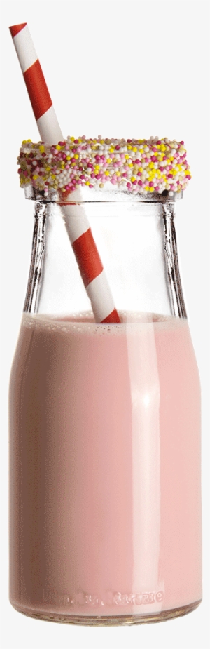 Lassi Milk Bottle - Shakes In Milk Bottle Png #670749