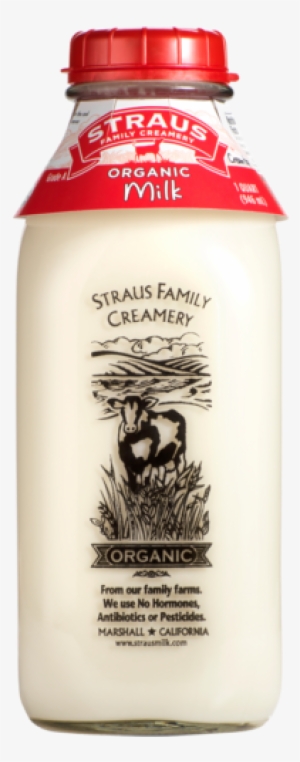 Share - Straus Cream-top Whole Milk #670997