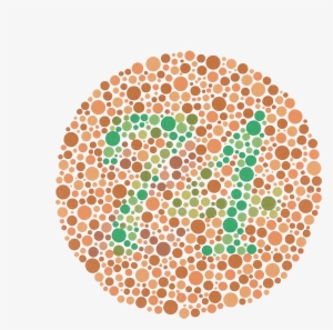 Ishihara 9 - Blank Color Blind Test #671743