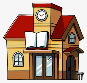 Cartoon Restaurant Building Png - Scribblenauts Buildings Transparent #671744