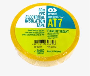 19mm Pvc Tape - Advance 19mm Pvc Tape - Yellow - Box Of 48 #671785