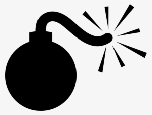 Tsar Bomba Nuclear Weapon Explosion Time Bomb - Bomb Clipart Black And White #672369