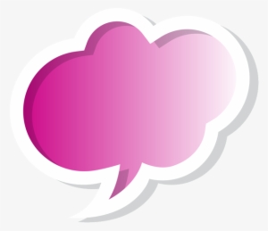 Speech Bubble Png Cute Graphic Free Library - Clip Art #673155