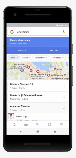 To Try This Out, Search For “showtimes,” “movies” Or - Smartphone #673373
