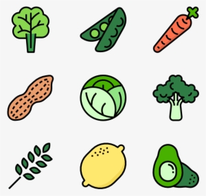Vegetable Icon Packs Svg Psd Png - Vegetable Icon Png #673484