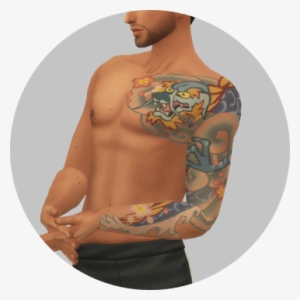 Hanzo Tattoo Png Banner Transparent Stock - Sims 4 Hanzo Tattoo - Free ...