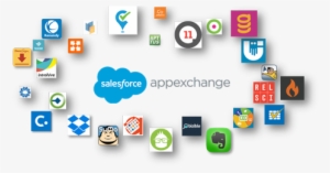 Appexchange Logo With Apps 7 - Salesforce Appexchange #673606
