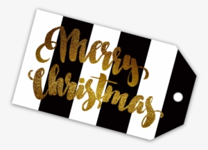 Black Stripe Tag - Christmas Day #673666