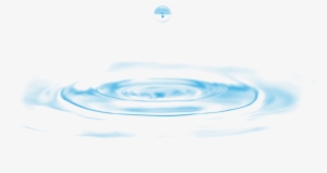 Blue Circle Pattern Transparent - Water #673720