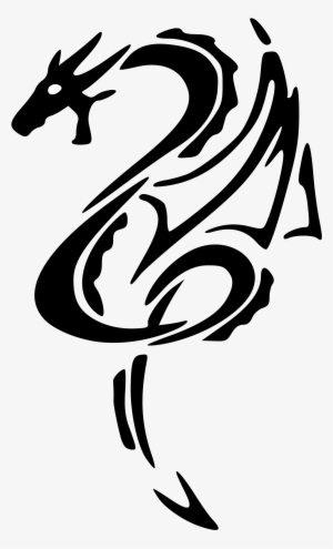 This Free Icons Png Design Of Black Dragon Left Tattoo #673908