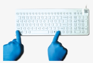 Man Machine Logo Hygienic Waterproof Keyboards Mice - Computer Keyboard #674562