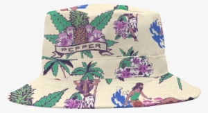 Hawaii Dye Sub Bucket Hat $30 - Hawaii #674794