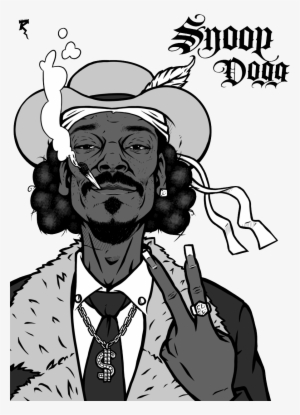 Snoop Dogg Cartoon Drawing #674885