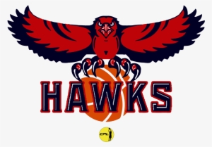 Hawks Logo - Atlanta Hawks Die Cut Color Decal 8in X 8in #674974