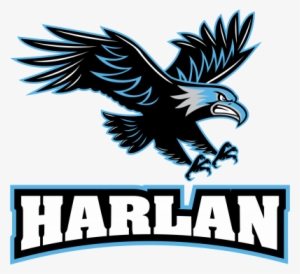 Harlan Logo - Harlan High School Hawks #675000