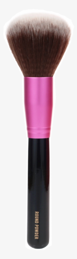 Round Powder Rushes Singapore - Pink Makeup Brushes Png #675118