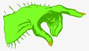 This Free Icons Png Design Of Pointing Monster Hand #675192