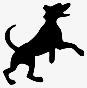 Dog Tags Clip Art - Dog Silhouette Clipart #675423