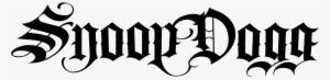 Snoop Dogg Logo Font - Snoop Dogg Logo Png #675483