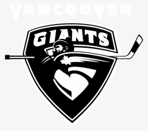 Vancouver Giants Logo Black And White - Vancouver Giants #675889