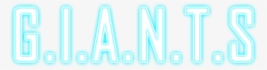 Giants - Neon Sign #675909