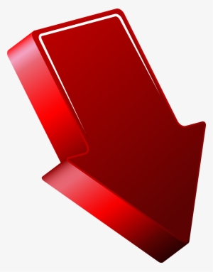 Red Arrow With Transparent Background #676232