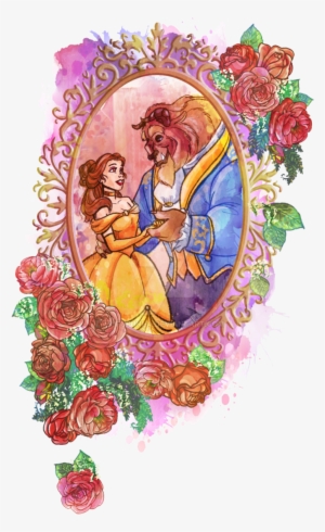 Beauty And The Beast By Fufunha Belle Tattoo, Disney - Belle #676524