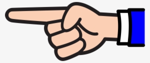 Finger Point Clip Art - Clipart Pointing Finger #676775